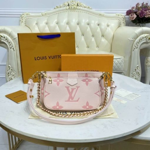 Louis Vuitton Bicolor Multi Pochette Accessoires M45777 Black - Image 24