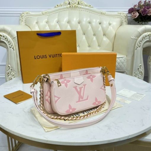 Louis Vuitton Bicolor Multi Pochette Accessoires M45777 Black - Image 25