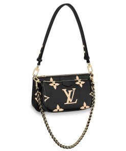 Louis Vuitton Bicolor Multi Pochette Accessoires M45777 Black
