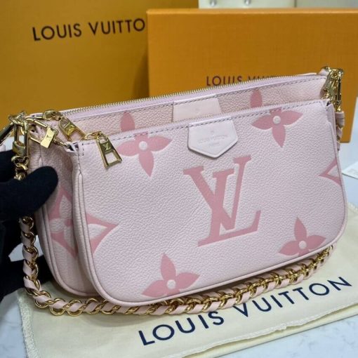Louis Vuitton Bicolor Multi Pochette Accessoires M45777 Black - Image 28