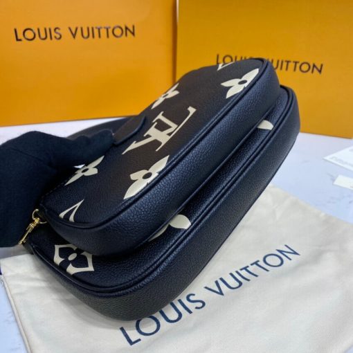 Louis Vuitton Bicolor Multi Pochette Accessoires M45777 Black - Image 4