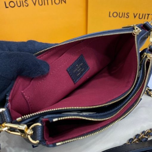 Louis Vuitton Bicolor Multi Pochette Accessoires M45777 Black - Image 10