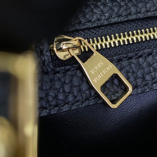 Louis Vuitton Black Capucines Bag  with Decorative Monogram Flowers M23263 - Image 9