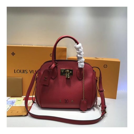 Louis Vuitton Calf Leather Milla PM M51684 Red - Image 2