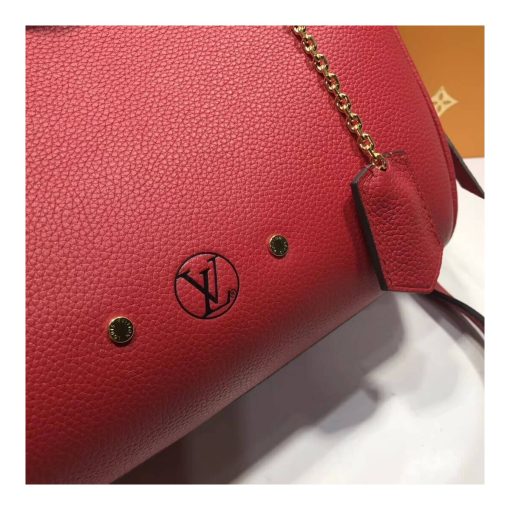Louis Vuitton Calf Leather Milla PM M51684 Red - Image 5