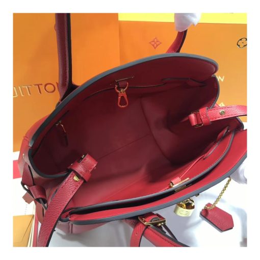 Louis Vuitton Calf Leather Milla PM M51684 Red - Image 9