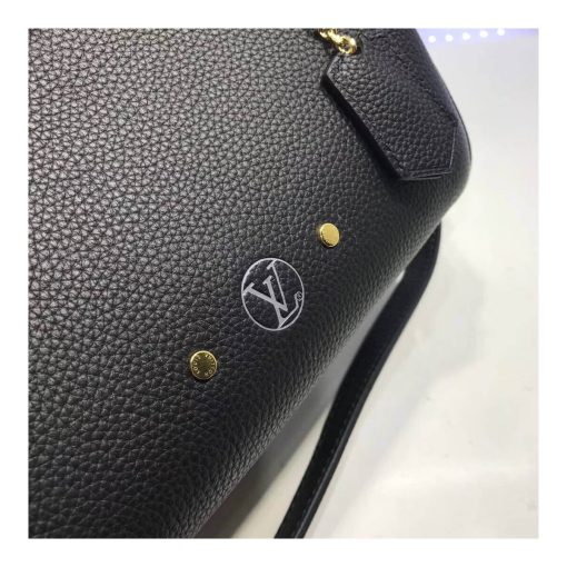 Louis Vuitton Calf Leather Milla PM M51684 Black - Image 3