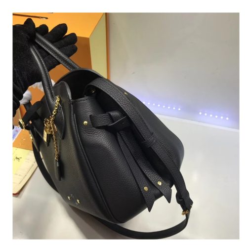 Louis Vuitton Calf Leather Milla PM M51684 Black - Image 5