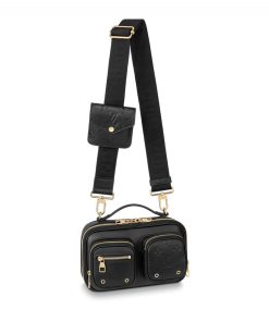 Louis Vuitton Calfskin Leather Utility Crossbody M80450