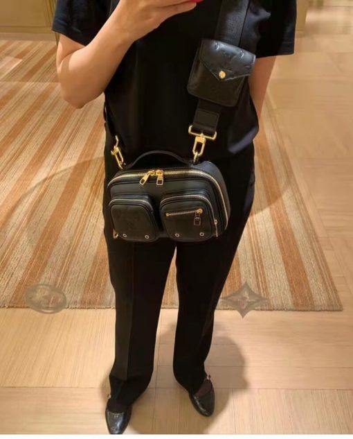 Louis Vuitton Calfskin Leather Utility Crossbody M80450 - Image 7