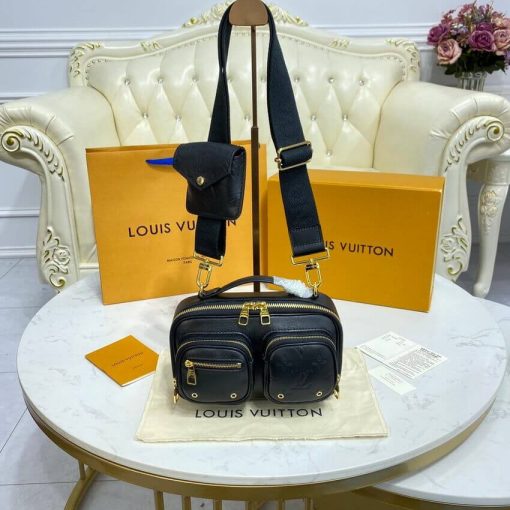 Louis Vuitton Calfskin Leather Utility Crossbody M80450 - Image 9
