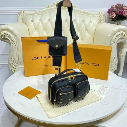 Louis Vuitton Calfskin Leather Utility Crossbody M80450 - Image 10