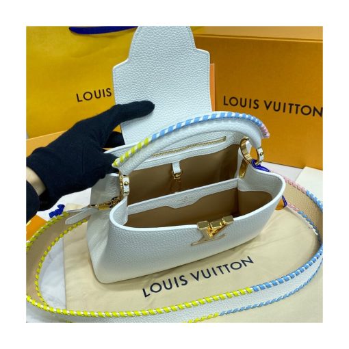 Louis Vuitton Capucines BB Bag M57941 White - Image 14
