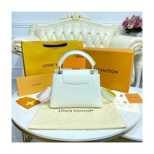 Louis Vuitton Capucines BB Bag M57941 White - Image 6