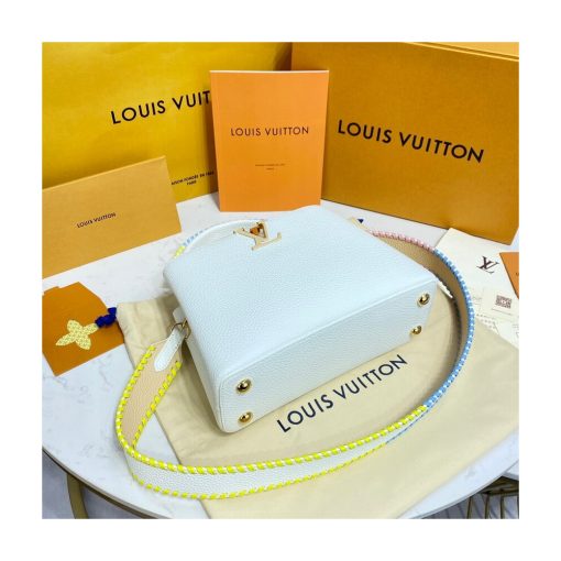 Louis Vuitton Capucines BB Bag M57941 White - Image 7