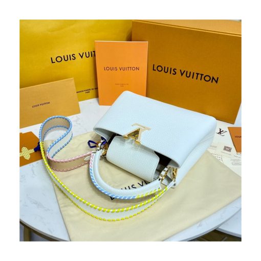 Louis Vuitton Capucines BB Bag M57941 White - Image 8