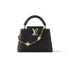 Louis Vuitton Capucines BB Love Lock Taurillon M23950 M24471 Black