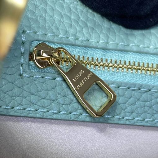 Louis Vuitton Capucines BB Love Lock Taurillon M23950 M24471 Light Green - Image 14