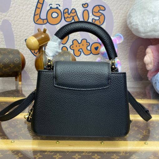 Louis Vuitton Capucines BB Love Lock Taurillon M23950 M24471 Black - Image 4