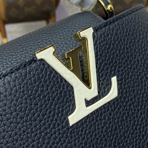Louis Vuitton Capucines BB Love Lock Taurillon M23950 M24471 Black - Image 7
