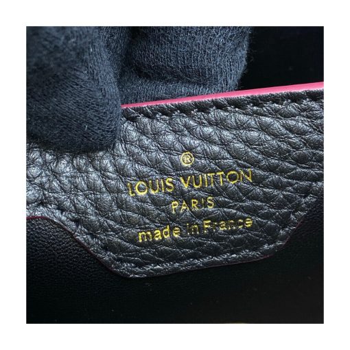 Louis Vuitton Capucines BB M59061 Black/Arizona Beige - Image 14