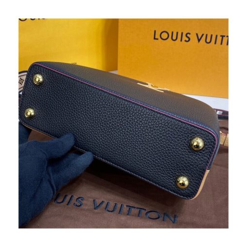 Louis Vuitton Capucines BB M59061 Black/Arizona Beige - Image 5