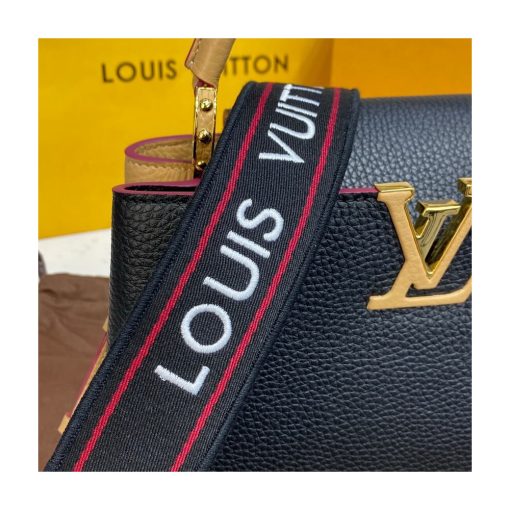 Louis Vuitton Capucines BB M59061 Black/Arizona Beige - Image 10