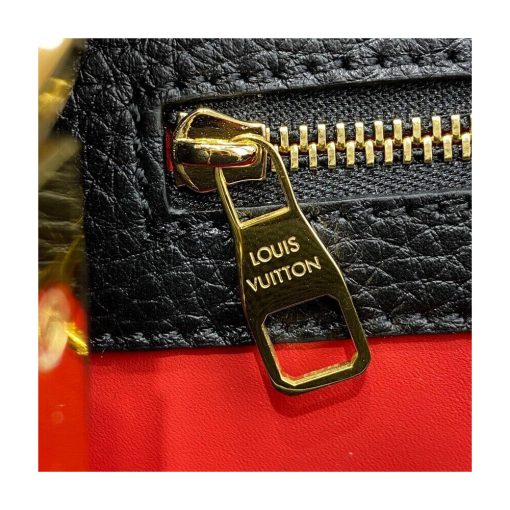 Louis Vuitton Capucines BB M59061 Noir/Rouge - Image 15