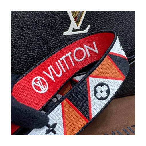 Louis Vuitton Capucines BB M59061 Noir/Rouge - Image 8