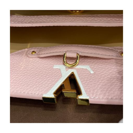 Louis Vuitton Capucines BB M59061 Rose/Beige - Image 16