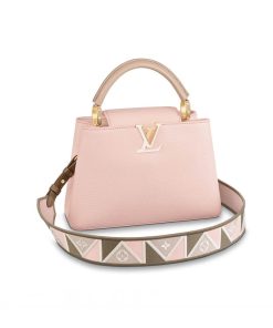Louis Vuitton Capucines BB M59061 Rose/Beige
