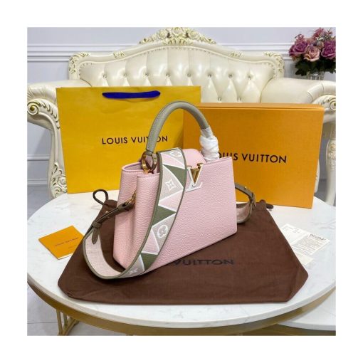 Louis Vuitton Capucines BB M59061 Rose/Beige - Image 4