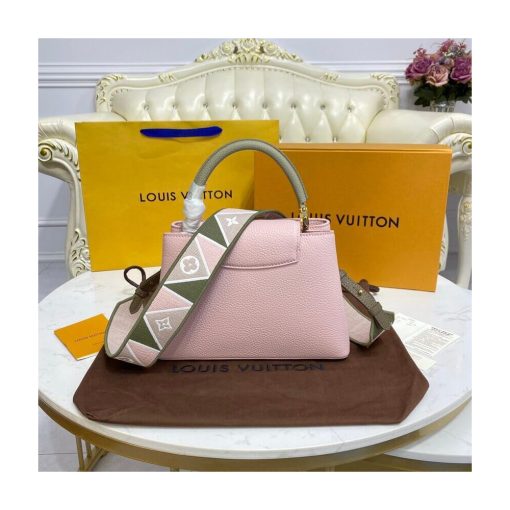 Louis Vuitton Capucines BB M59061 Rose/Beige - Image 5