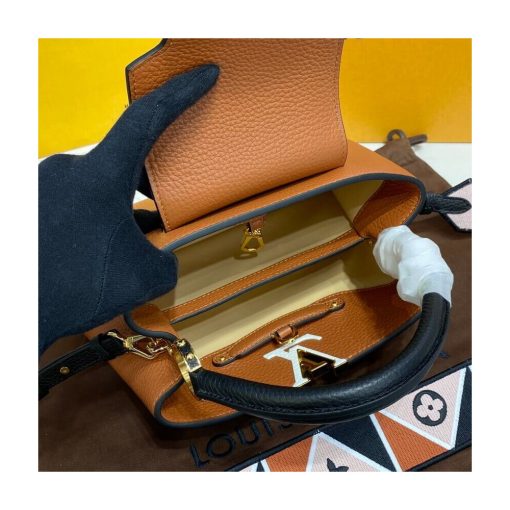 Louis Vuitton Capucines BB M59266 Gold/Noir - Image 13