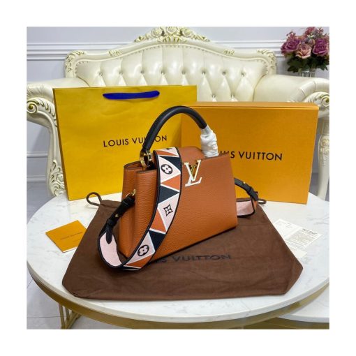 Louis Vuitton Capucines BB M59266 Gold/Noir - Image 4