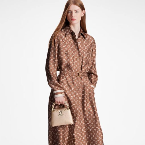 Louis Vuitton Capucines Mini M22436 Golden Champagne - Image 2