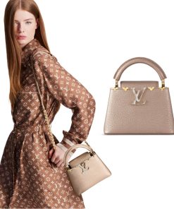 Louis Vuitton Capucines Mini M22436 Golden Champagne