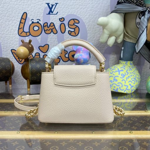 Louis Vuitton Capucines Mini M23082 Quartz White - Image 4