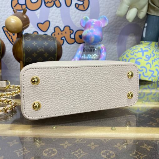 Louis Vuitton Capucines Mini M23082 Quartz White - Image 6