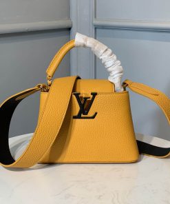 Louis Vuitton Capucines Mini M56071 Yellow