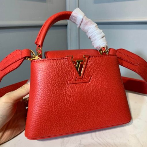 Louis Vuitton Capucines Mini M56071 Red - Image 3