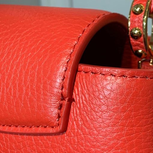 Louis Vuitton Capucines Mini M56071 Red - Image 6