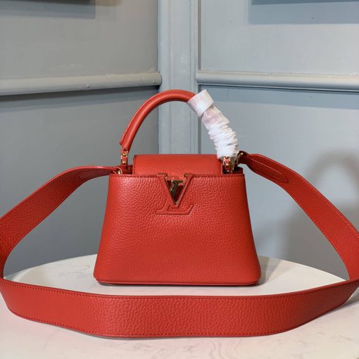 Louis Vuitton Capucines Mini M56071 Red