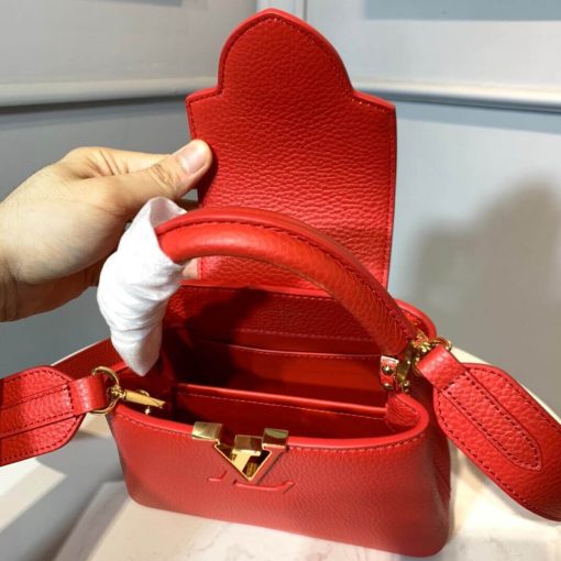 Louis Vuitton Capucines Mini M56071 Red - Image 9