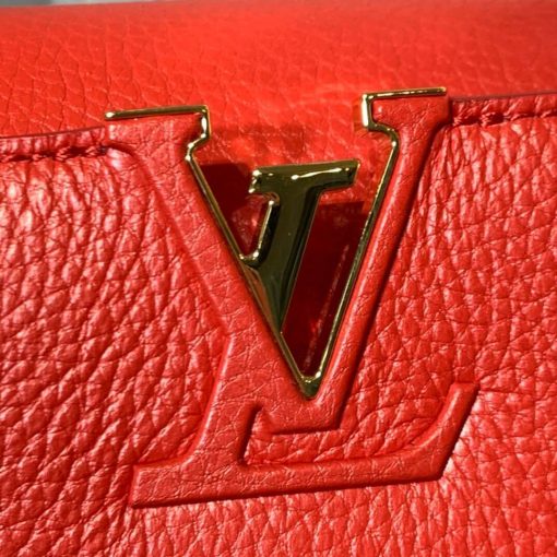 Louis Vuitton Capucines Mini M56071 Red - Image 10