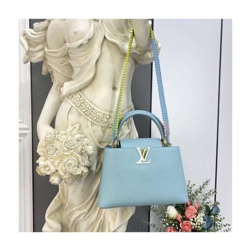 Louis Vuitton Capucines MM Bag M57672 Olympus Blue - Image 2