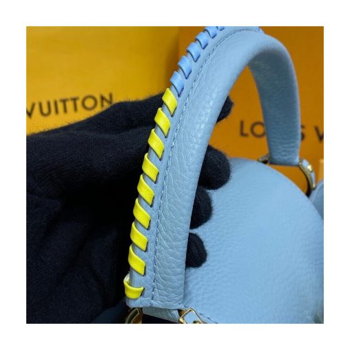 Louis Vuitton Capucines MM Bag M57672 Olympus Blue - Image 8