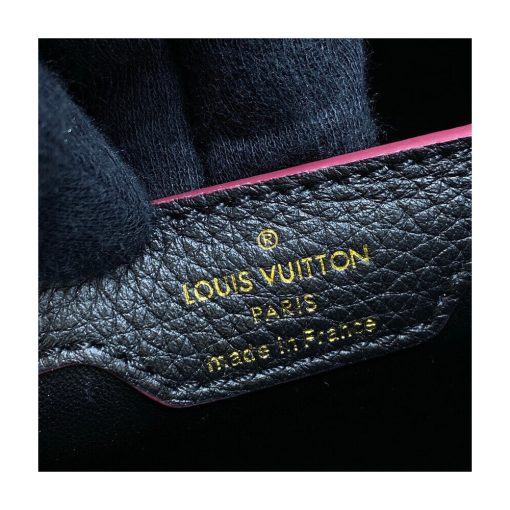 Louis Vuitton Capucines MM M58608 Black/Arizona Beige - Image 15