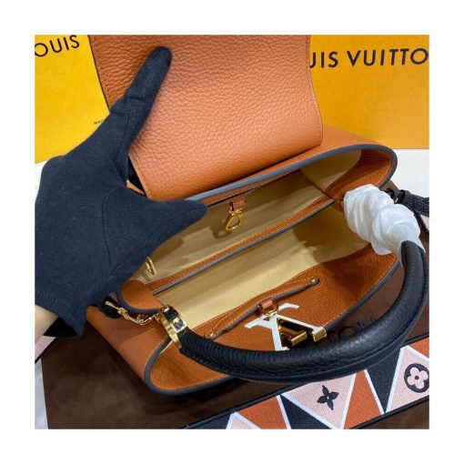 Louis Vuitton Capucines MM M59020 Gold/Noir - Image 11