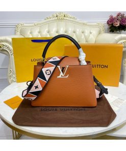 Louis Vuitton Capucines MM M59020 Gold/Noir